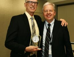 Dr. Calvin Thomsen and Dr. Leo Ranzolin